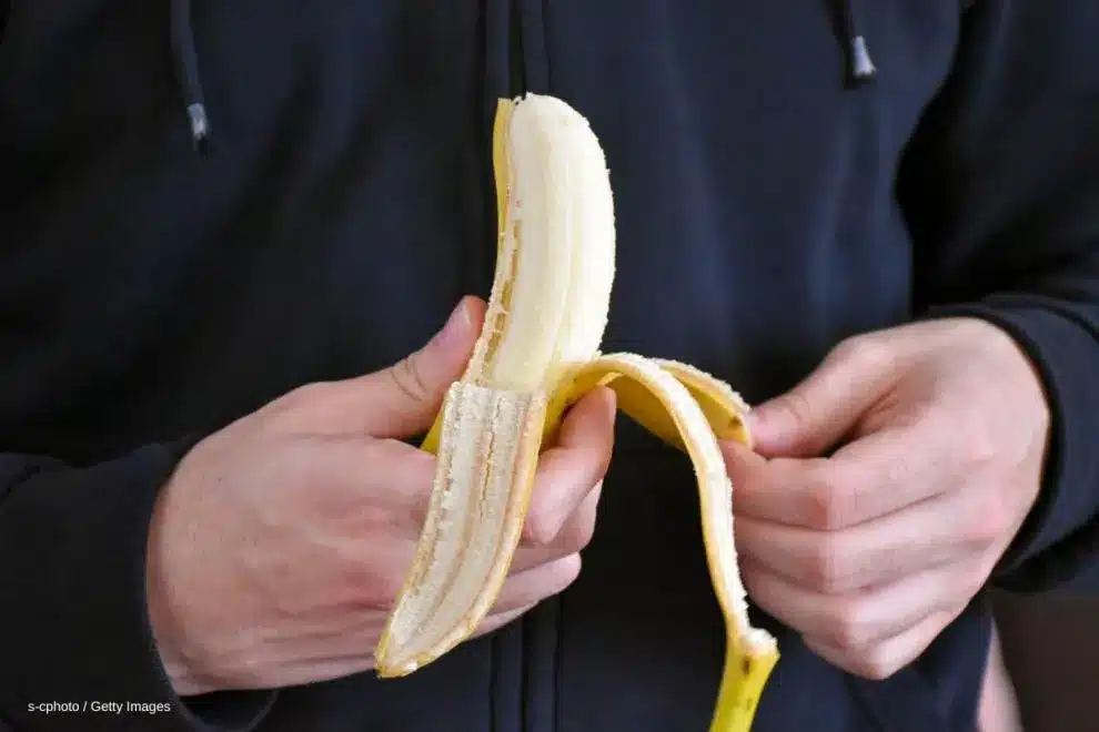 Bananes mûres riches en magnésium