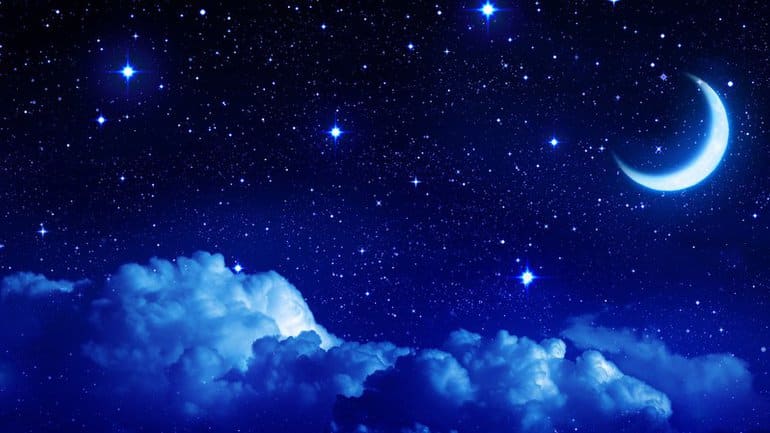 Ciel étoilé la nuit