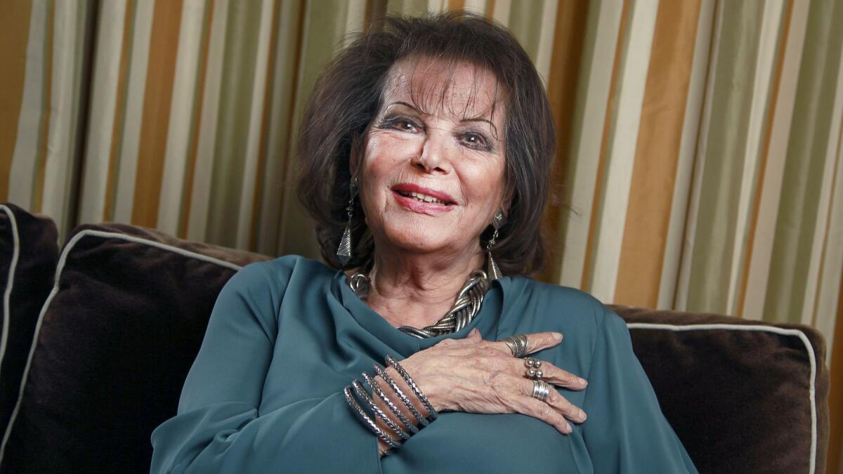 Claudia Cardinale rayonnante à 85 ans