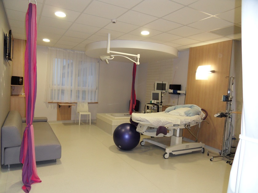 Salle d'accouchement zen