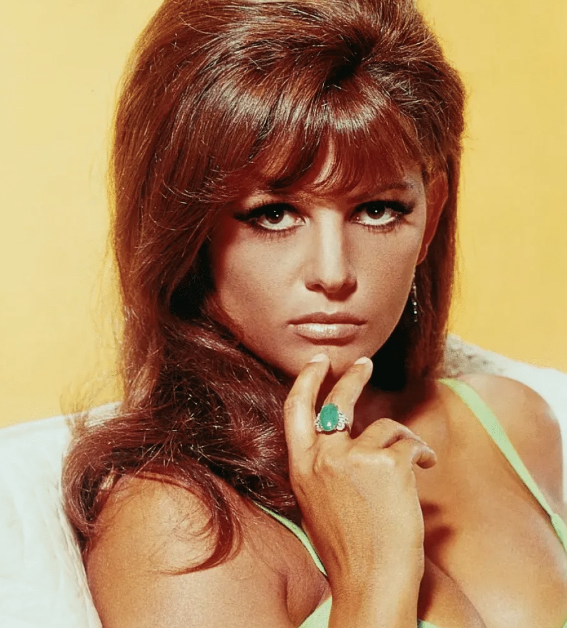 Claudia Cardinale en noir et blanc