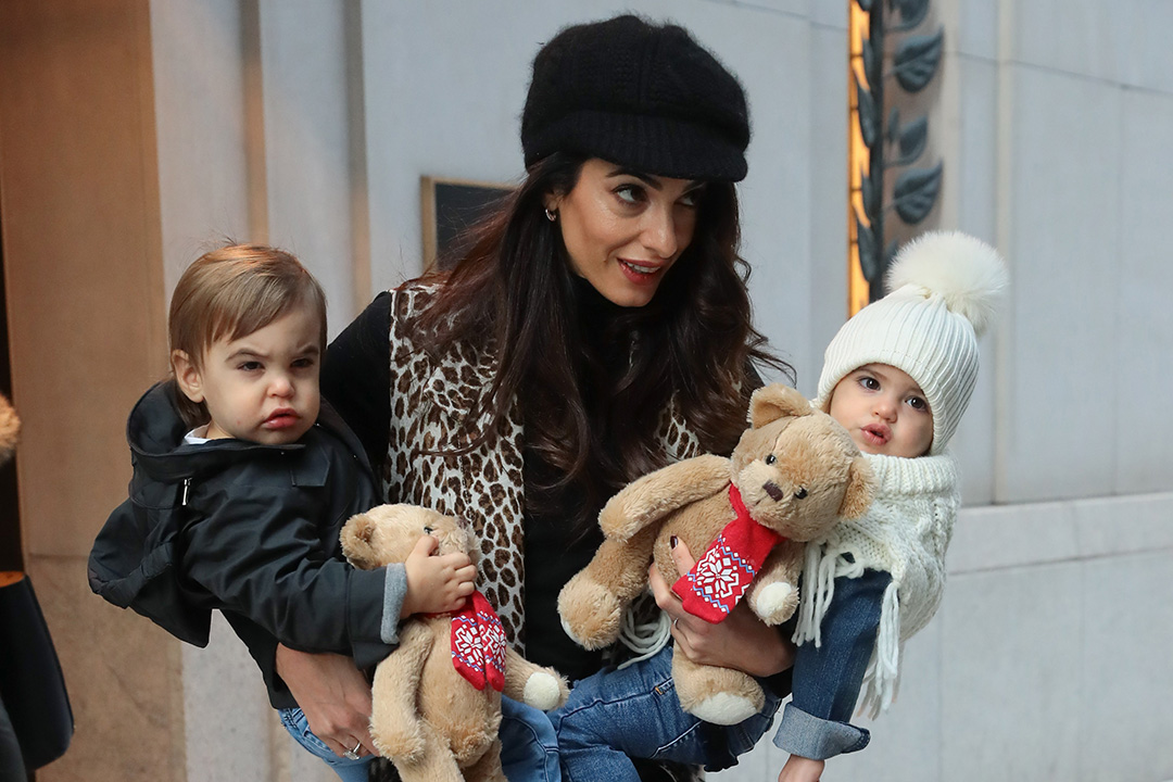 Les enfants de George Clooney et Amal Alamuddin