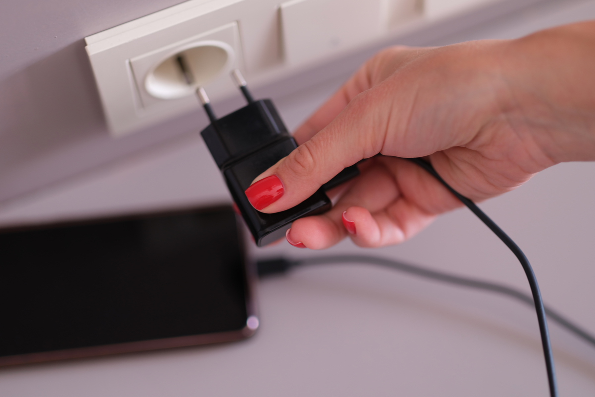 Chargeur de smartphone