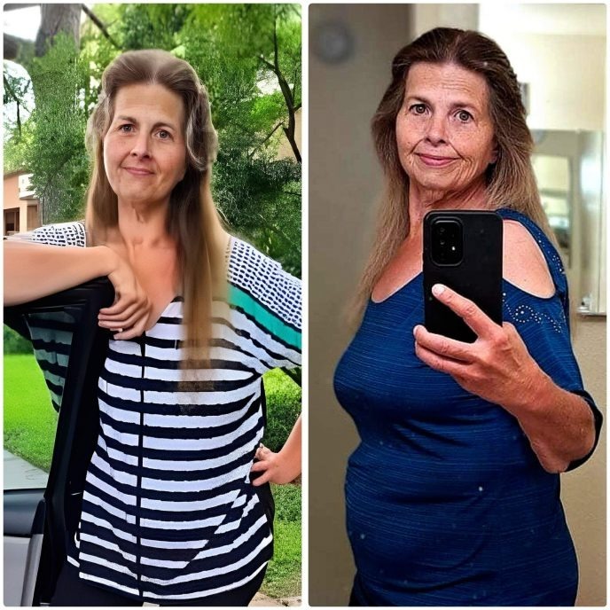 Paulina Potter souriante après sa transformation