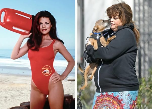 Comparaison avant/après de Yasmine Bleeth