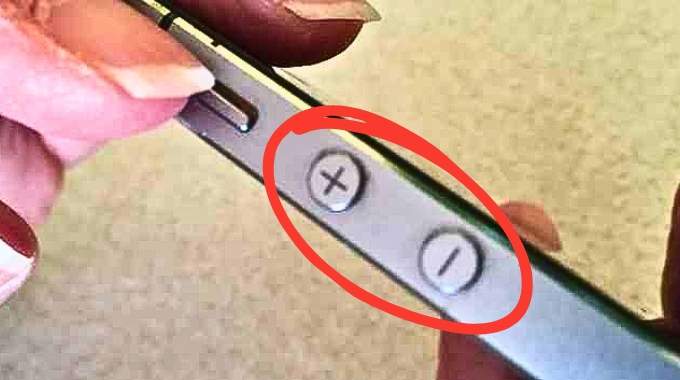 Utilisation des boutons de volume pour capturer des photos
