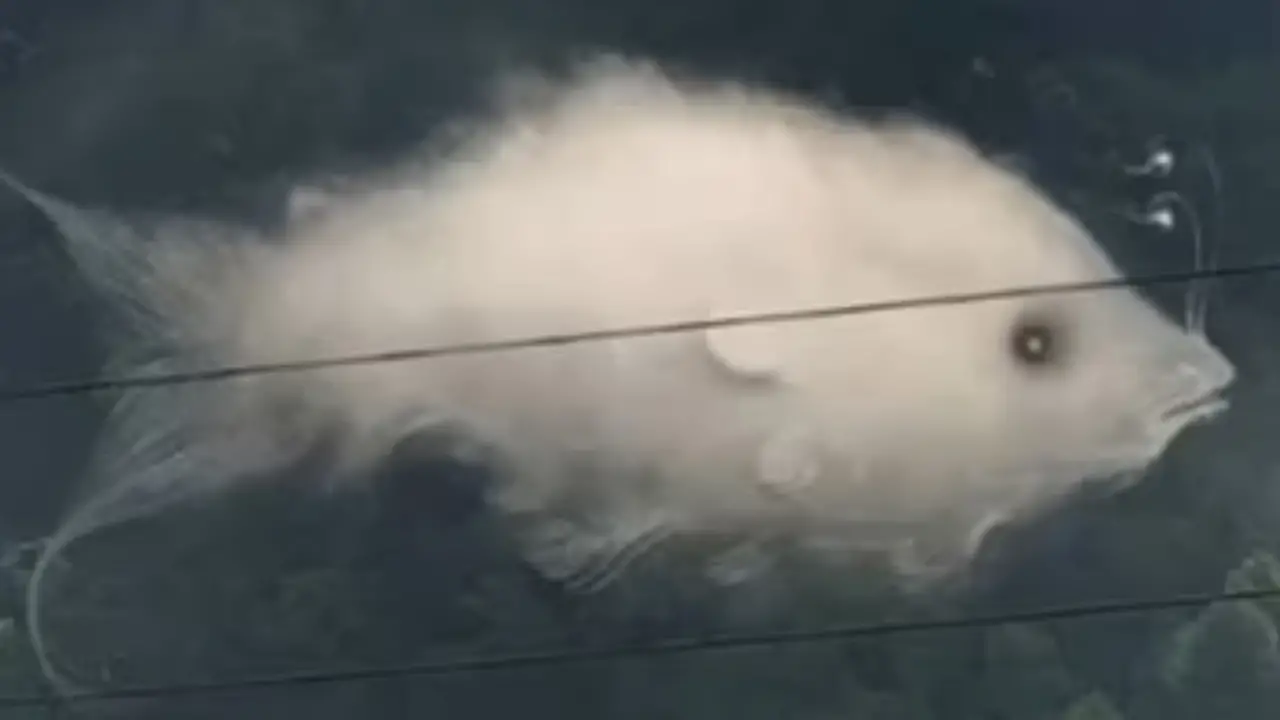 Illusion optique nuage ou poisson