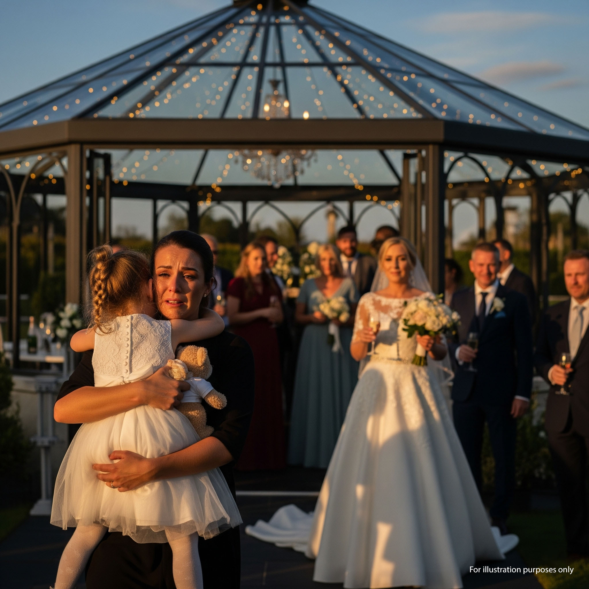 Moment tendre entre une mère et sa fille