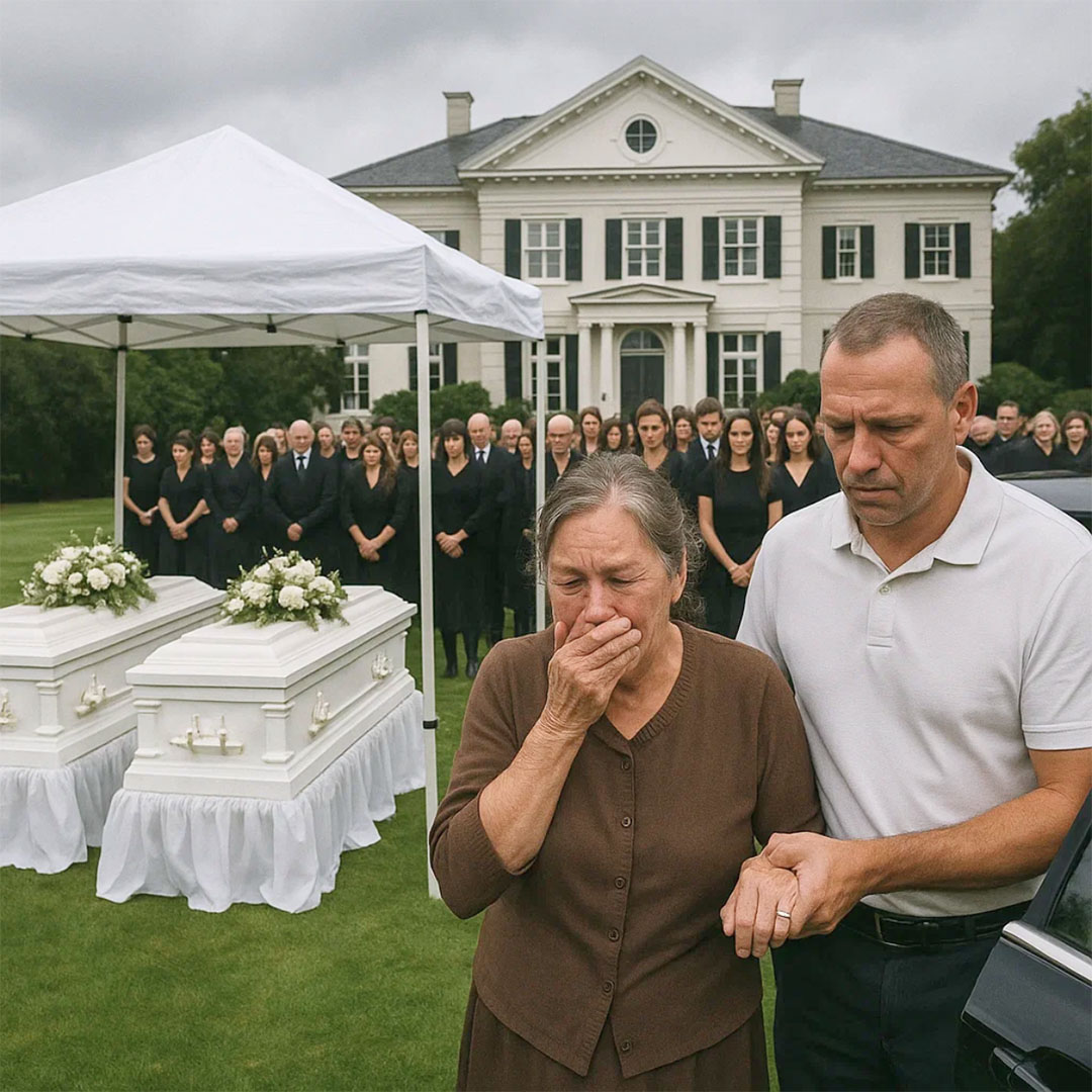 Scène dramatique évoquant une tragédie familiale