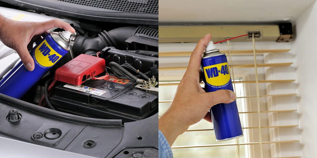 Spray WD-40 multi-usages