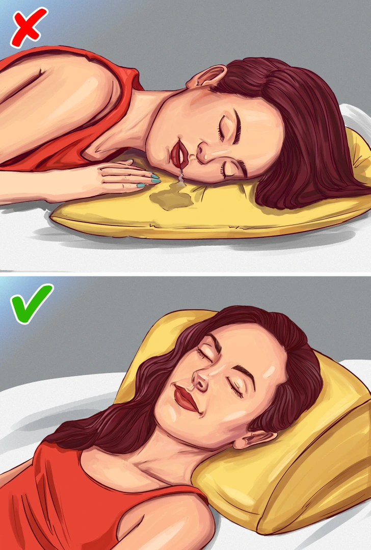 Lit surélevé au niveau de la tête avec des cales