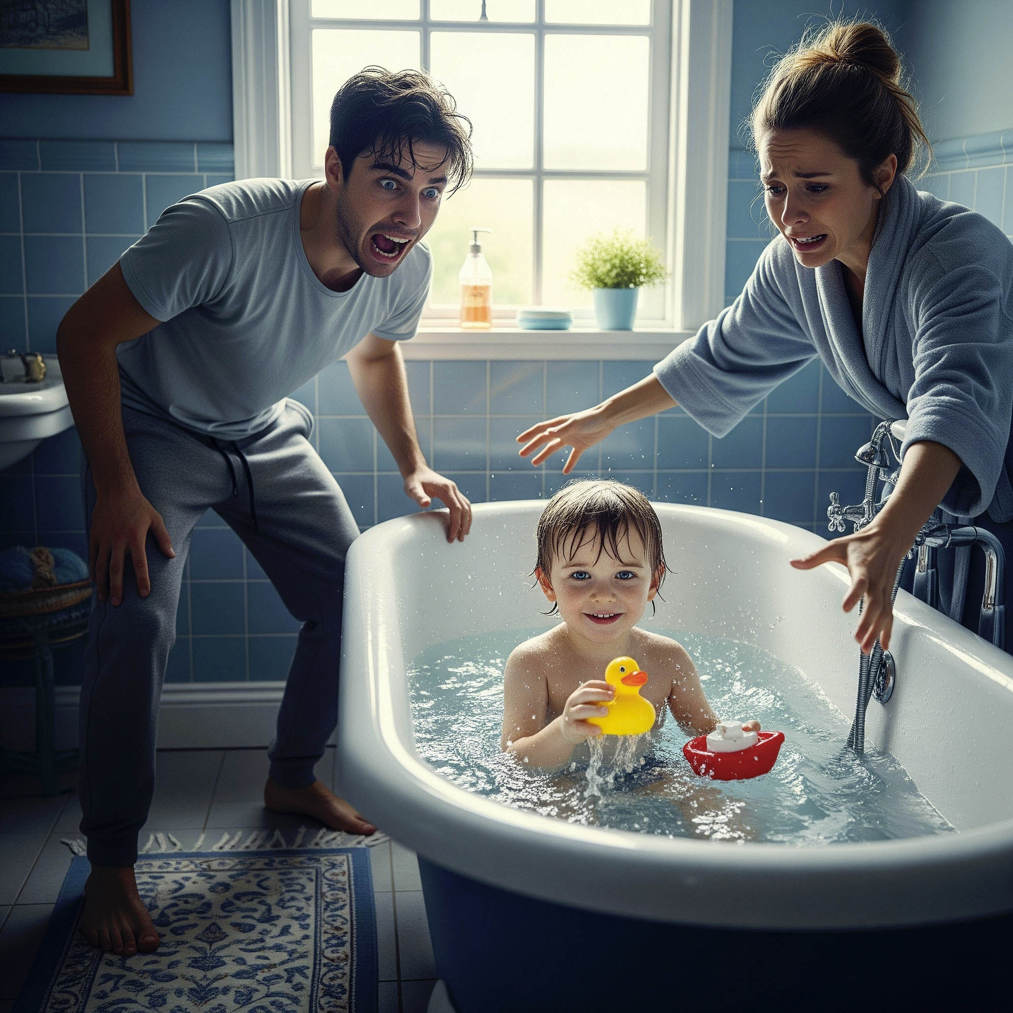 Tache de naissance en forme de croissant
