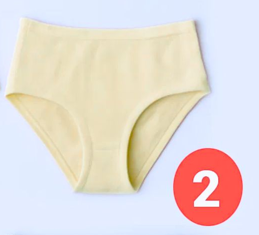 Sous-vêtements confortables en coton pour femme naturelle