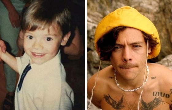 Harry Styles enfant