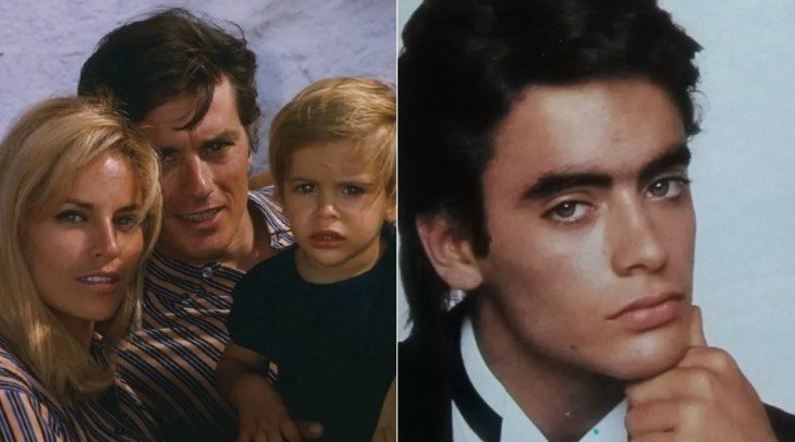 Alain-Fabien Delon, le plus jeune fils