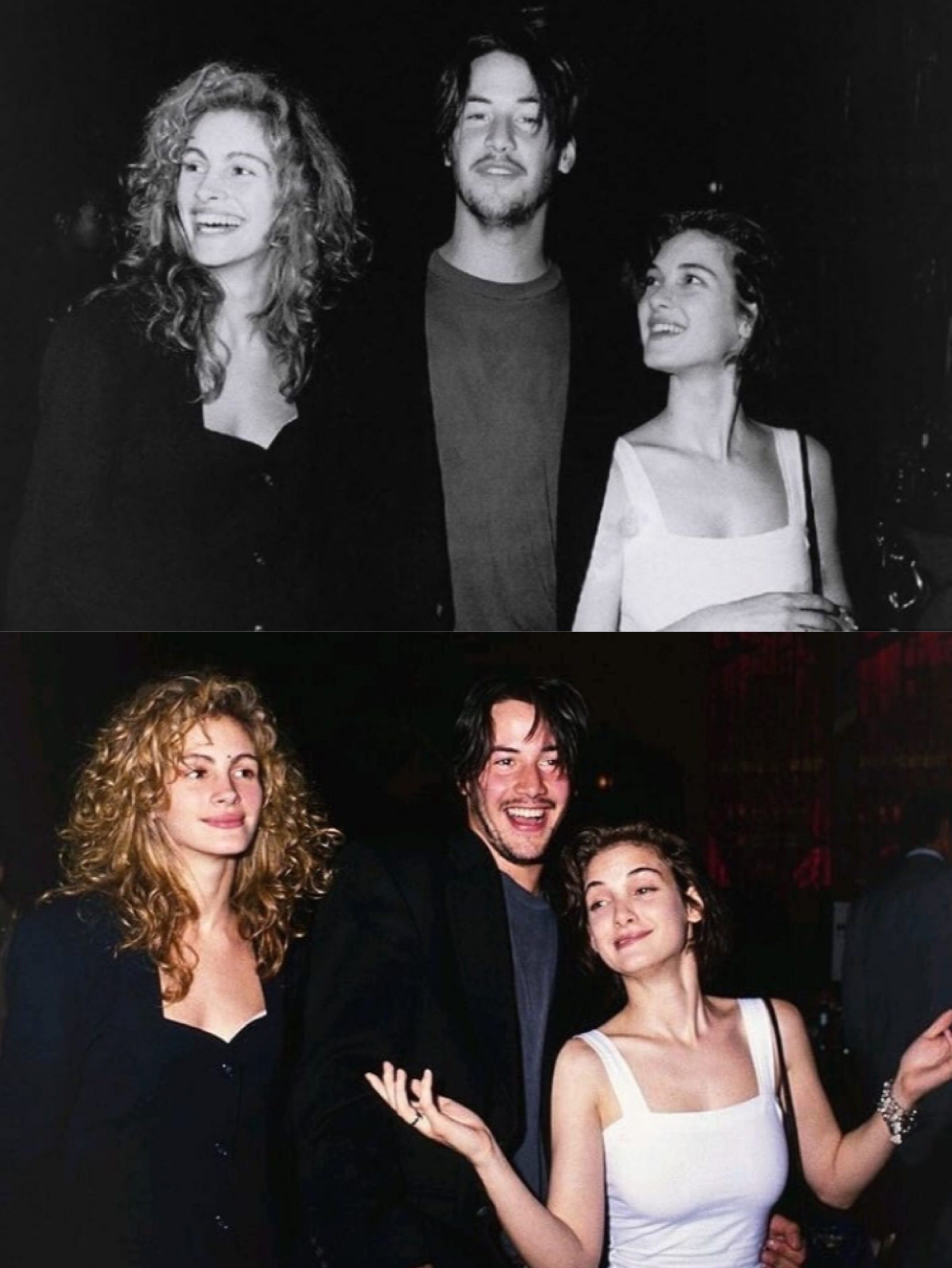 Portrait de Winona Ryder à la fin des années 80