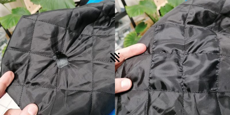 Matériel de couture à la main : aiguille, fil et ciseaux