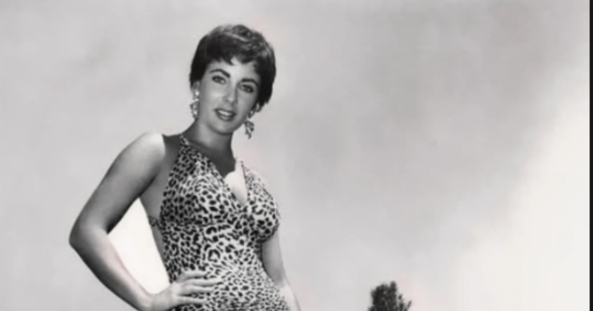 Elizabeth Taylor et son fils Michael dans un moment de tendresse